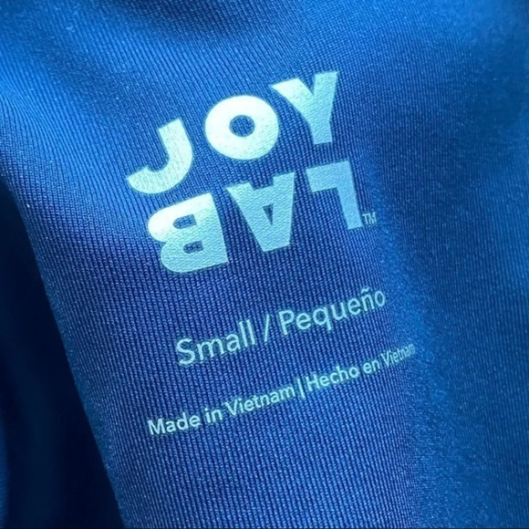 Joy Lab • Navy With Blue Side Stripe Leggings - Picture 3 of 5